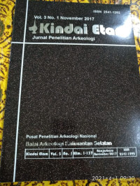 Image of Kindai Etam : Jurnal Penelitian Arkeologi