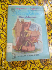 Image of SEJARAH RINGKAS MINANG KABAU Dan Adatnya