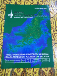 Image of BERITA PENELITIAN ARKEOLOGI : Volume 11 Tahun 2017