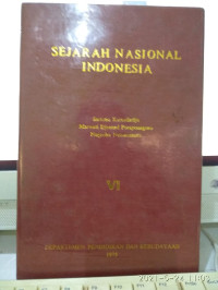 Image of SEJARAH NASIONAL INDONESIA VI
