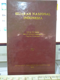 Image of SEJARAH NASIONAL INDONESIA IV
