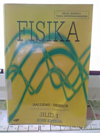 Image of FISIKA JILID 1 : EDISI KETIGA