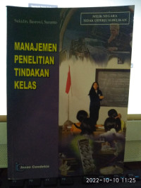 Image of MANAGEMEN PENELITIAN TINDAKAN KELAS