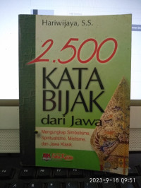 Image of 2.500 KATA BIJAK Dari Jawa