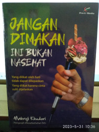 Image of JANGAN DIMAKAN INI BUKAN NASEHAT