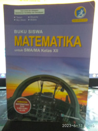 Image of MATEMATIKA PEMINATAN XII