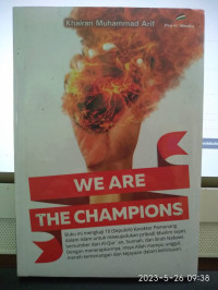 Image of WE ARE THE CHAMPIONS