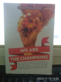 Image of WE ARE THE CHAMPIONS
