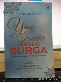 Image of Yang Terakhir MASUK SURGA